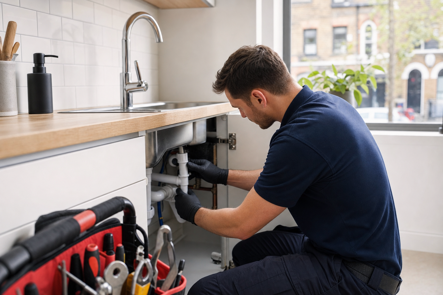 Kitchen Plumbing Camden Town service image